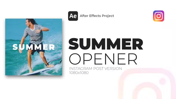 Videohive Summer Opener Instagram Post 38550371 1 Videohive Summer Opener Instagram Post 38550371