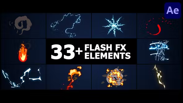 Videohive Flash FX Elements | After Effects 38541549 1 Videohive Flash FX Elements | After Effects 38541549