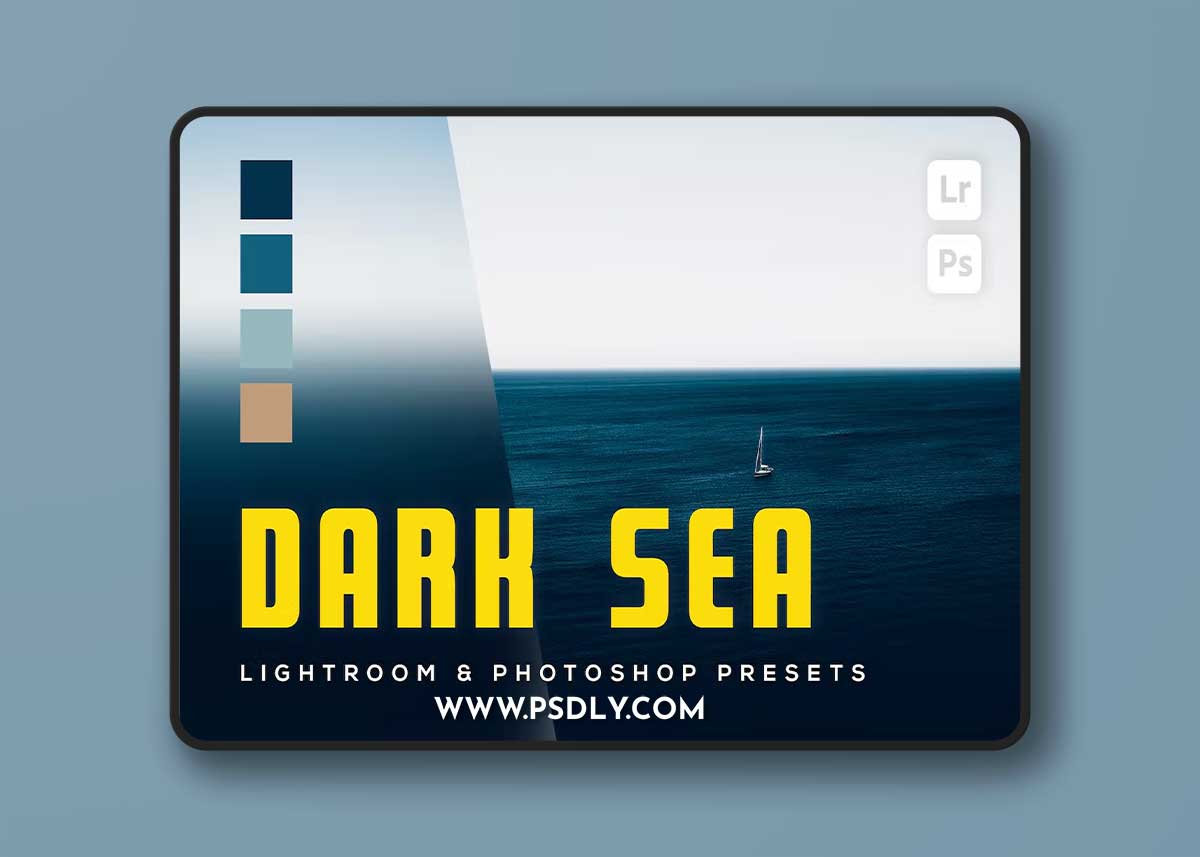 6 Dark Sea Lightroom and Photoshop Presets EJUMN9X 1 6 Dark Sea Lightroom and Photoshop Presets EJUMN9X