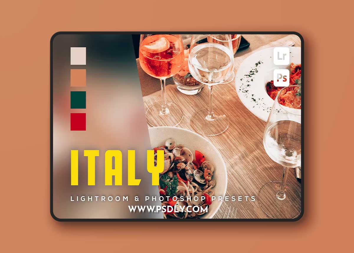 6 Italy Lightroom and Photoshop Presets 1 6 Italy Lightroom and Photoshop Presets