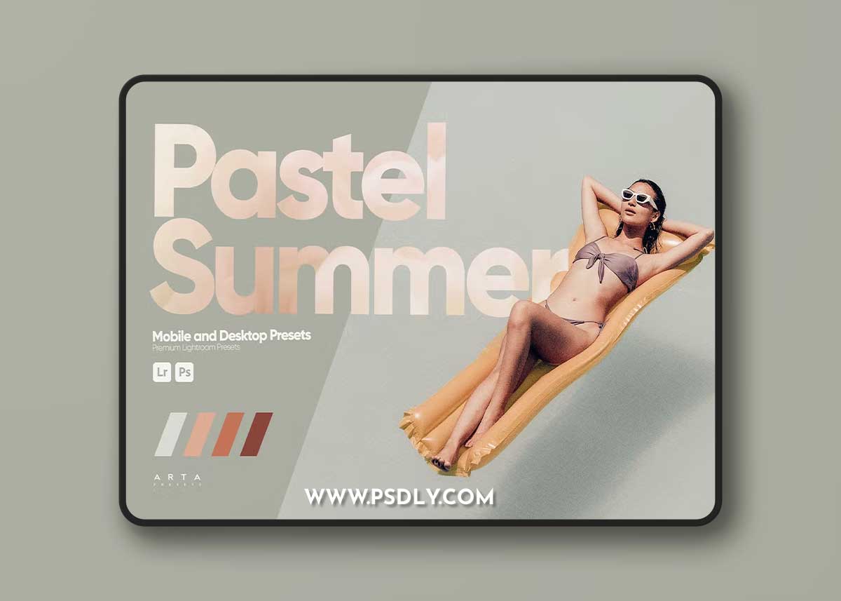 ARTA - Pastel Summer Presets for Lightroom A93AMP4 1 ARTA - Pastel Summer Presets for Lightroom A93AMP4