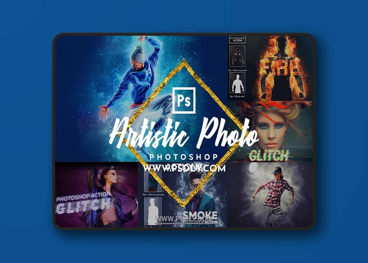 Artistic Photoshop - Actions Bundle 1595427 1 Artistic Photoshop - Actions Bundle 1595427