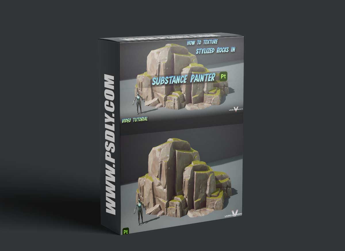 Artstation – How to Texture Stylized Rocks in Substance Painter 1 Artstation – How to Texture Stylized Rocks in Substance Painter