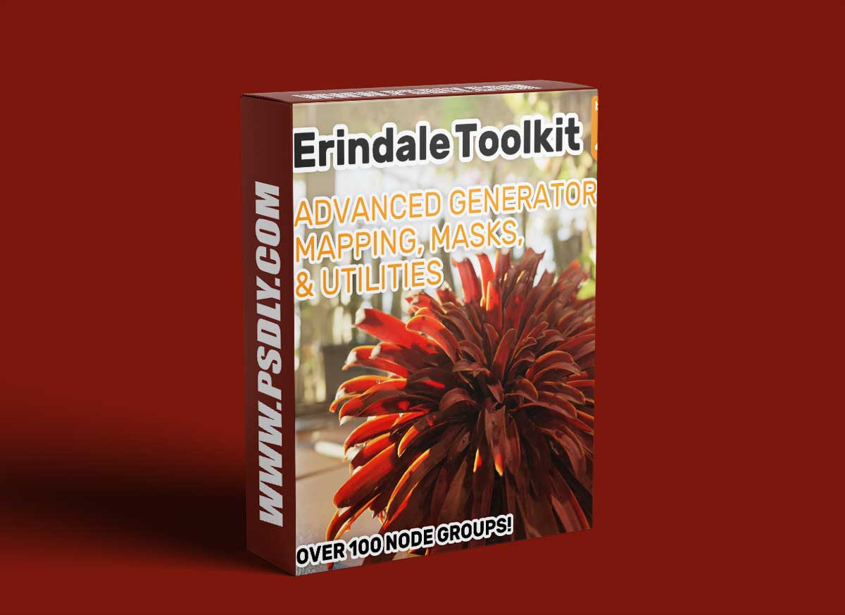 Blender Market - Erindale Toolkit - Advanced Geometry Nodes Groups v3.1.2 1 Blender Market - Erindale Toolkit - Advanced Geometry Nodes Groups v3.1.2