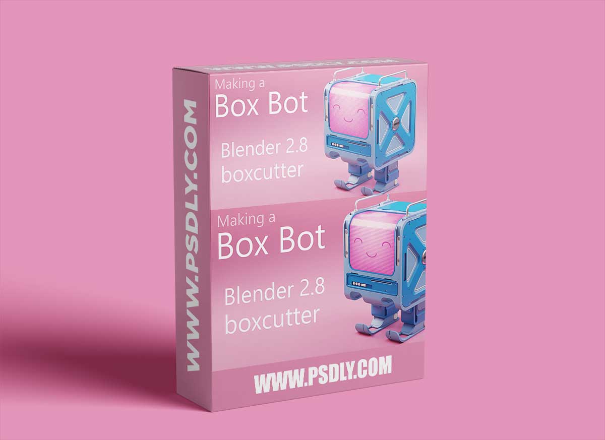 Blender Market - Making a Boxbot in Blender 2.8 by Rachel 1 Blender Market - Making a Boxbot in Blender 2.8 by Rachel