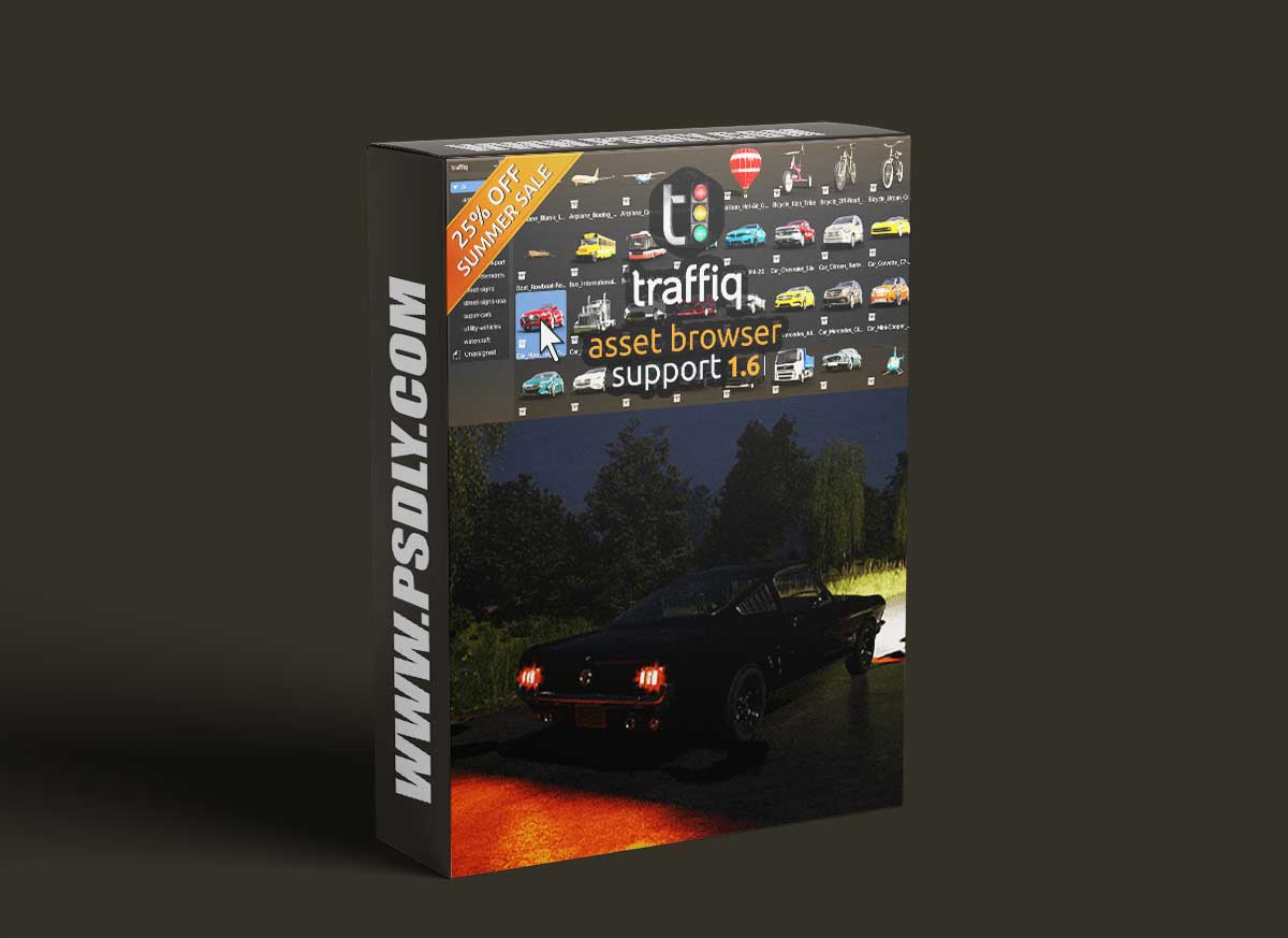 Car Library - Traffiq v1.7.1 – Rigged Cars for Blender 1 Blender Market - Traffiq v1.6