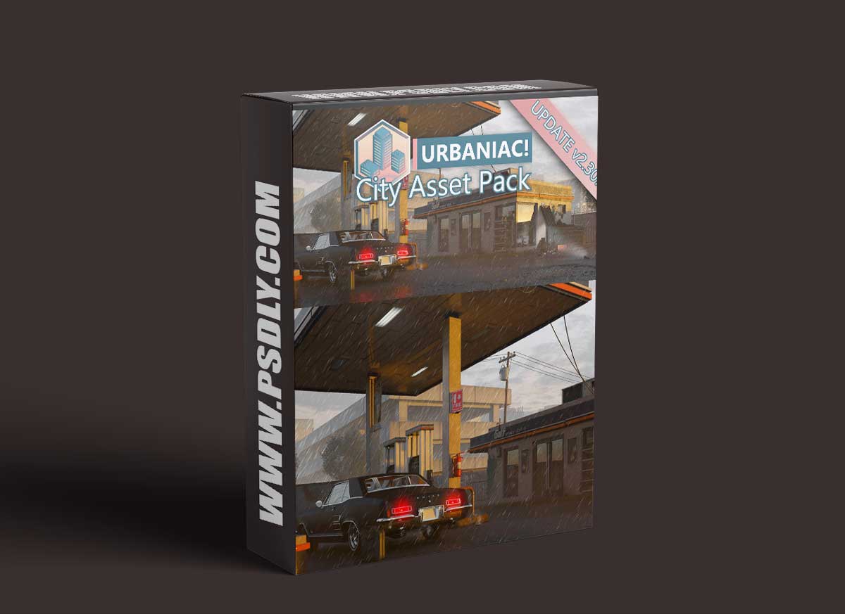 Blender Market - URBANIAC! City Asset Pack PRO v2.30 1 Blender Market - URBANIAC! City Asset Pack PRO v2.30