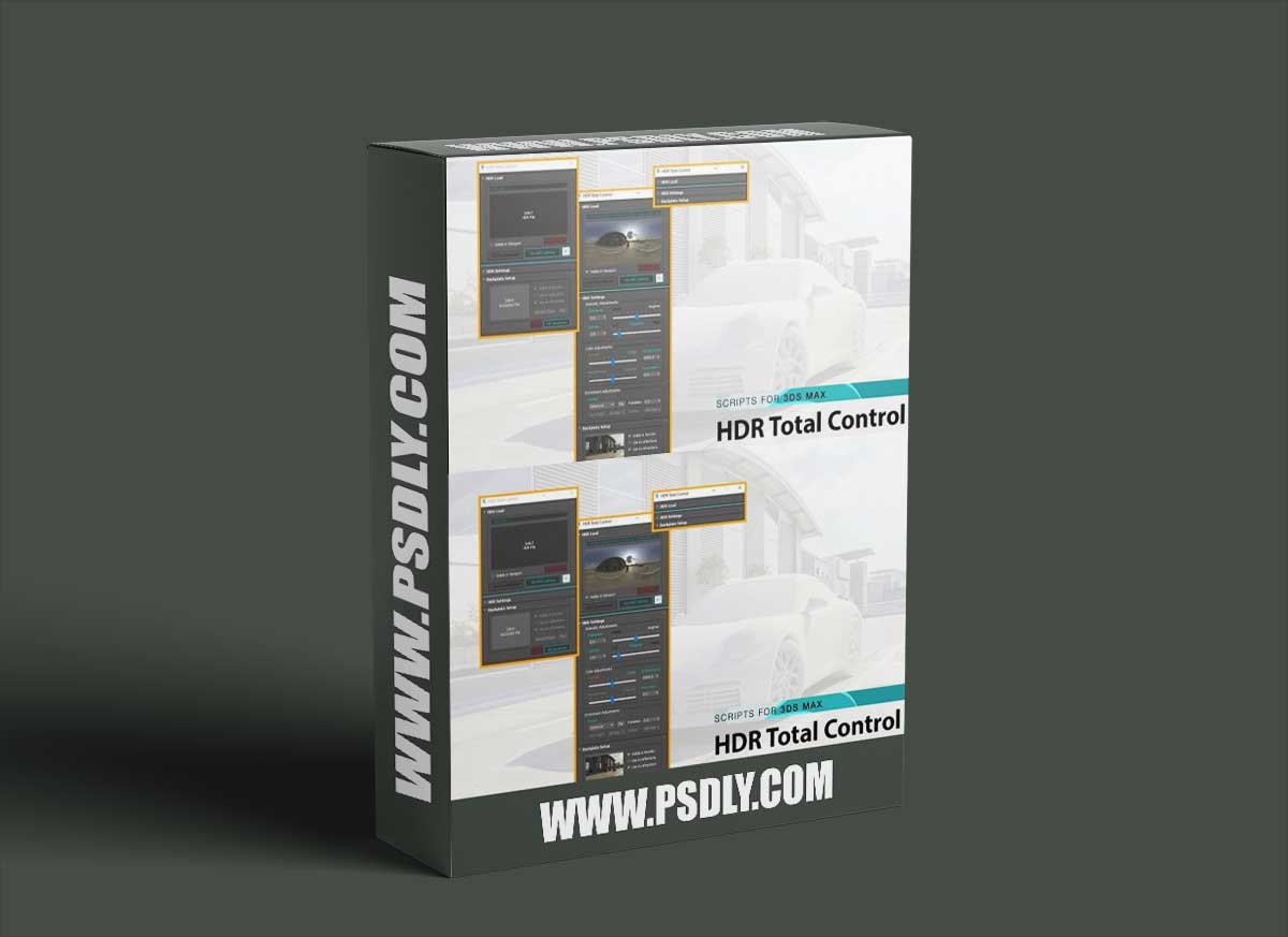 Corona HDR Total Control v2.5 for 3ds max 1 Corona HDR Total Control v2.5 for 3ds max