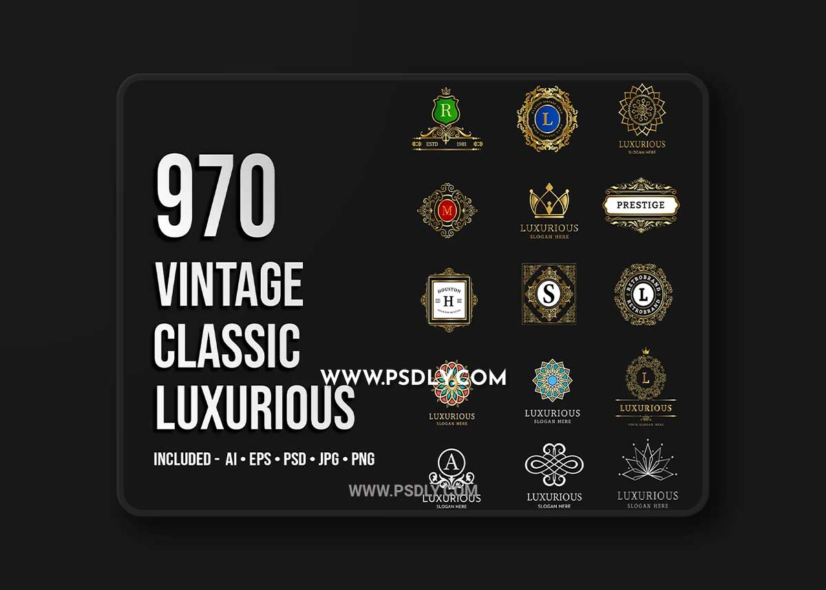 CreativeMarket - 970 Vintage & Luxurious Illustration 6426307 1 CreativeMarket - 970 Vintage & Luxurious Illustration 6426307