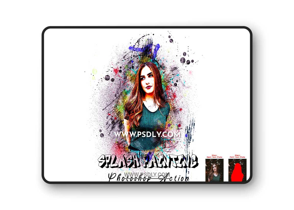 CreativeMarket - Splash Painting Photoshop Action 7497314 1 CreativeMarket - Splash Painting Photoshop Action 7497314
