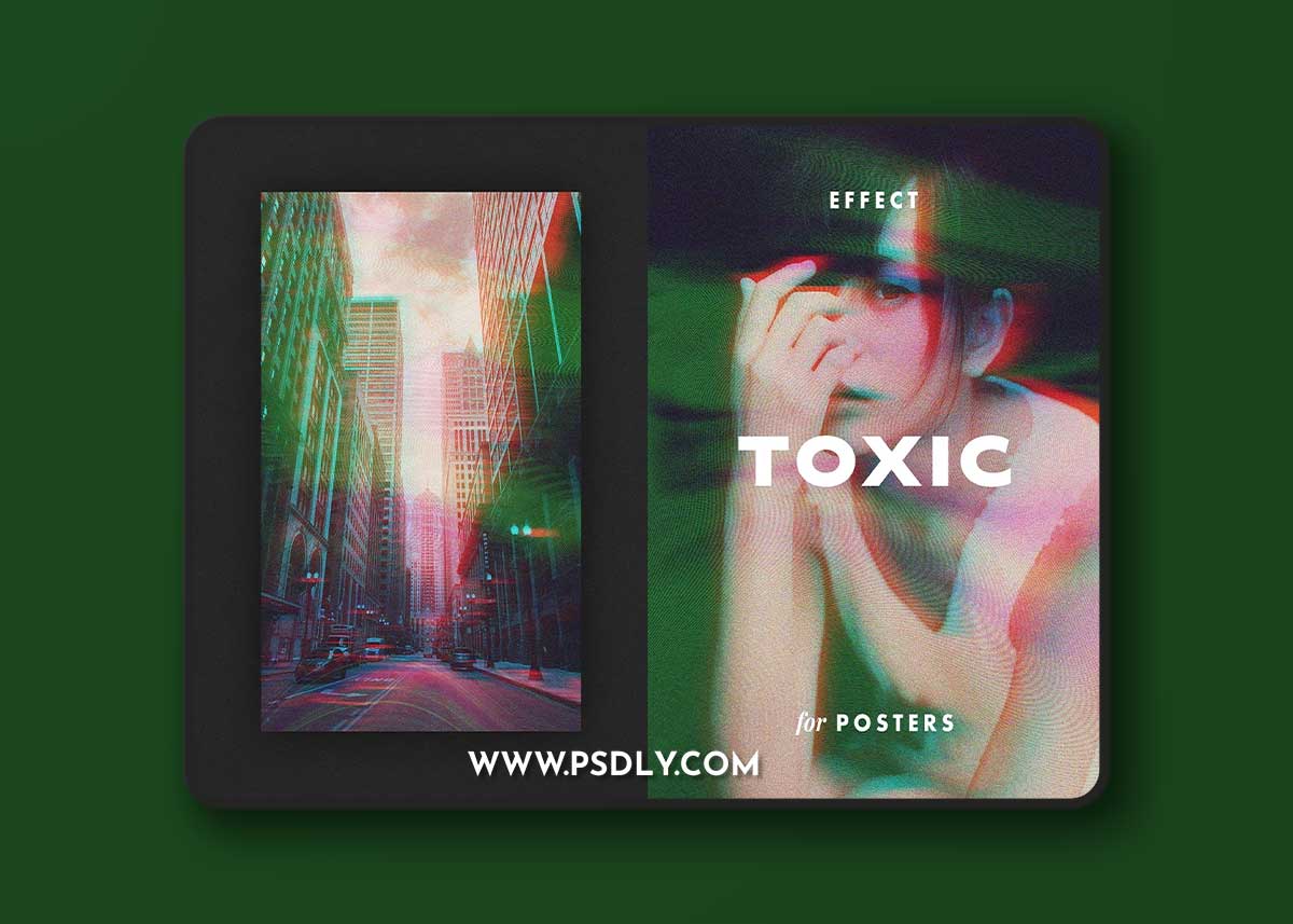 CreativeMarket - Toxic Glitch Effect for Posters 7035842 1 CreativeMarket - Toxic Glitch Effect for Posters 7035842