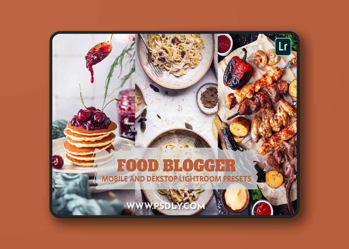 Food Blogger Lightroom Presets Dekstop and Mobile HP9ZRYV 1 Food Blogger Lightroom Presets Dekstop and Mobile HP9ZRYV