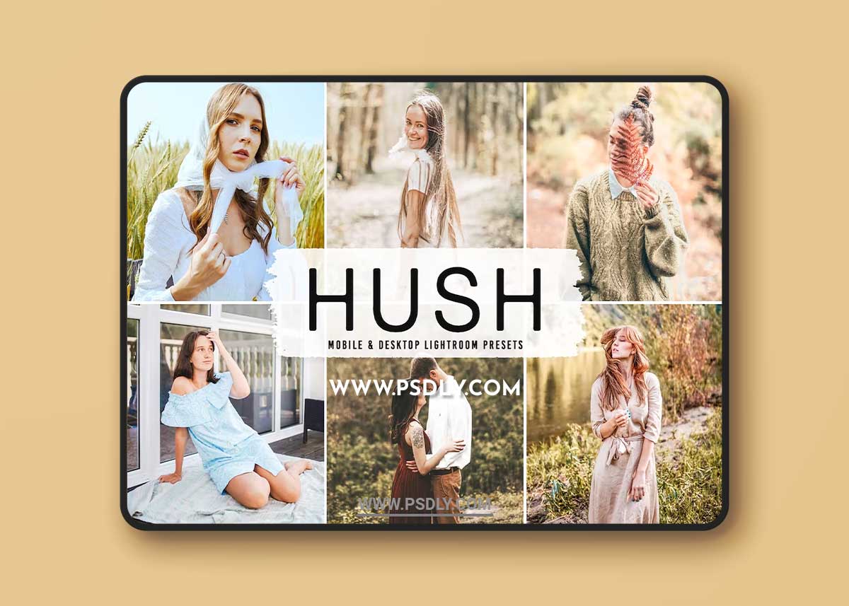 Hush Mobile & Desktop Lightroom Presets J43SXCT 1 Hush Mobile & Desktop Lightroom Presets J43SXCT