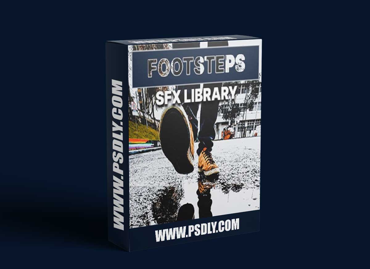 Krotos Footsteps SFX Library WAV 1 Krotos Footsteps SFX Library WAV