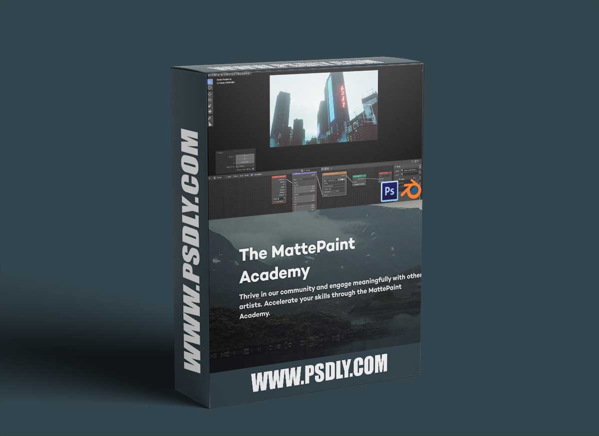 The MattePaint Academy – Blender For Matte Painters with Nikola Angelkoski 1 The MattePaint Academy – Blender For Matte Painters with Nikola Angelkoski