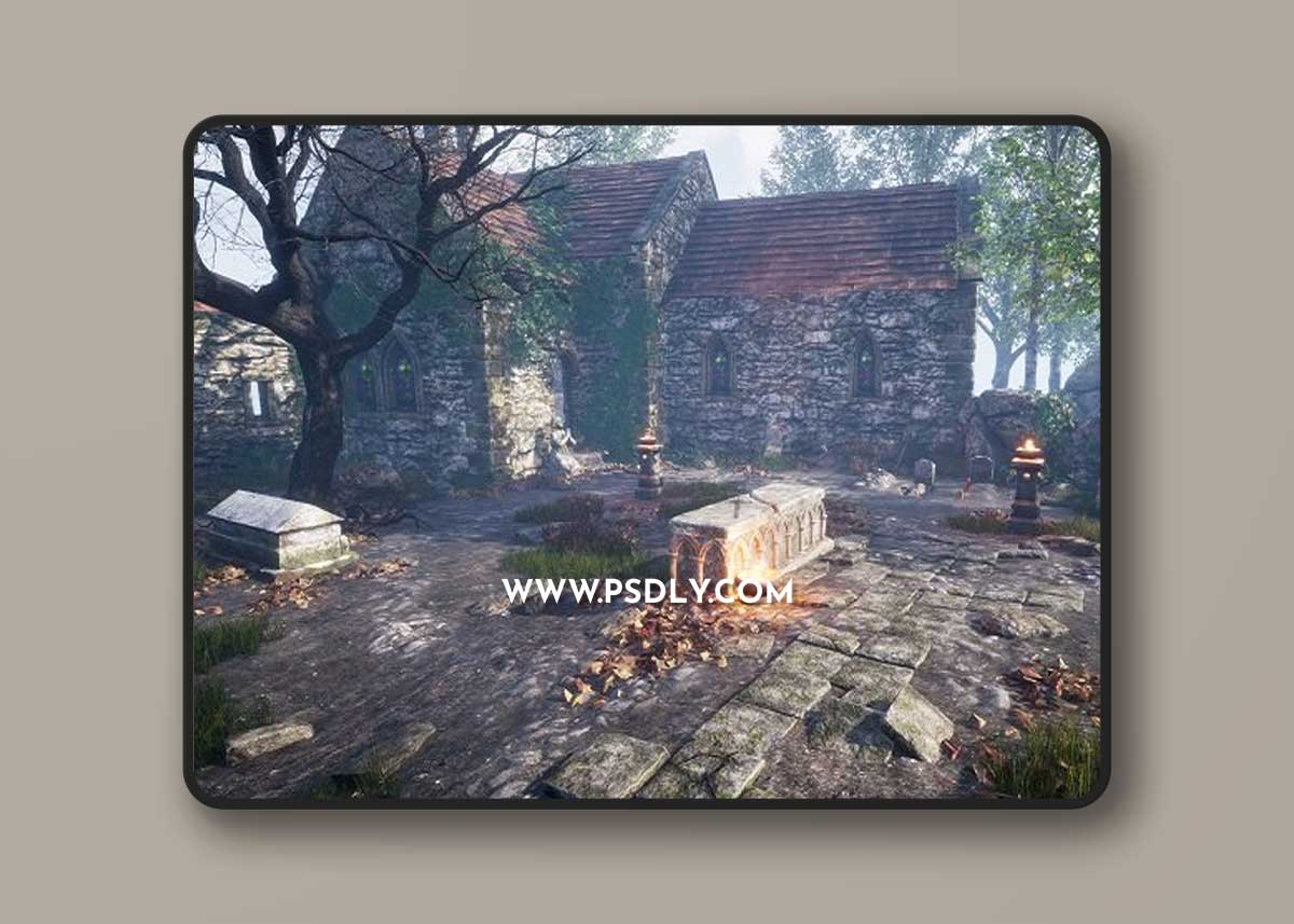 Unity Asset - PBR Graveyard and Nature Set 2 v3.6 1 Unity Asset - PBR Graveyard and Nature Set 2 v3.6