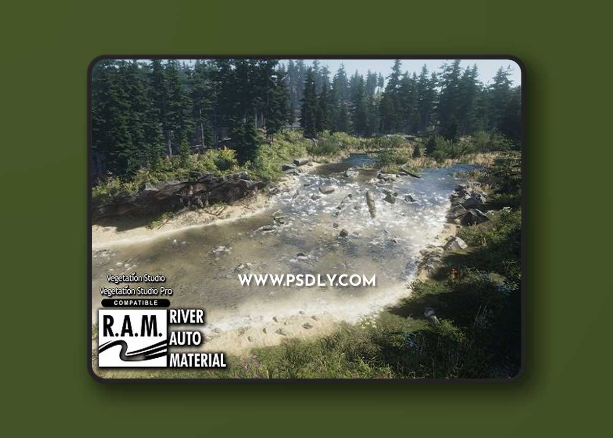 Unity Asset - R.A.M 2019 - River Auto Material 2019 v1.7.9 1 Unity Asset - R.A.M 2019 - River Auto Material 2019 v1.7.9