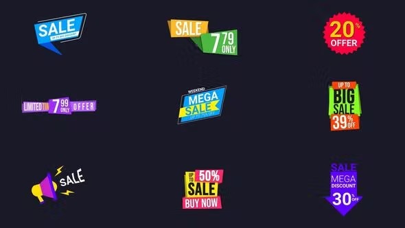 Videohive Attractive Offer Sale Labels and Badges 39340088 1 Videohive Attractive Offer Sale Labels and Badges 39340088