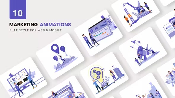 Videohive Business Marketing Animations - Flat Concept 39424089 1 Videohive Business Marketing Animations - Flat Concept 39424089