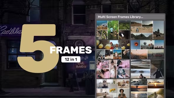 Videohive Multi Screen Frames Library - 5 Frames 39406168 1 Videohive Multi Screen Frames Library - 5 Frames 39406168