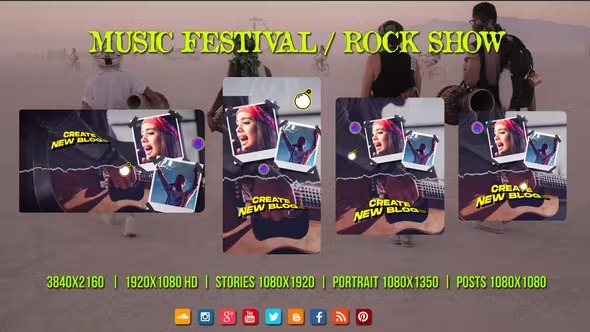 Videohive Music Festival Rock Show 38881915 1 Videohive Music Festival Rock Show 38881915