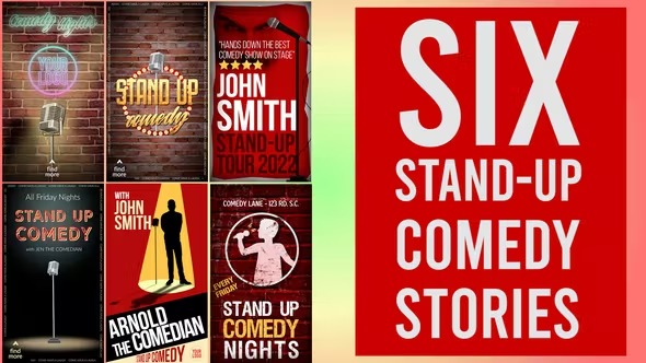 Videohive Six Stand-Up Comedy Stories 39392257 1 Videohive Six Stand-Up Comedy Stories 39392257