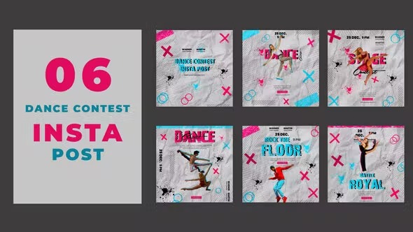 Videohive Rock The Floor Dance Contest Instagram Social Media Post 39215614 1 Videohive Rock The Floor Dance Contest Instagram Social Media Post 39215614