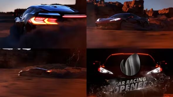 Videohive Car Racing Opener 37458828 1 Videohive Car Racing Opener 37458828