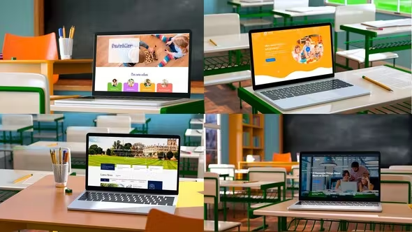 Videohive - Laptop at Classroom Promo Presentation - 39201939 1 Videohive - Laptop at Classroom Promo Presentation - 39201939