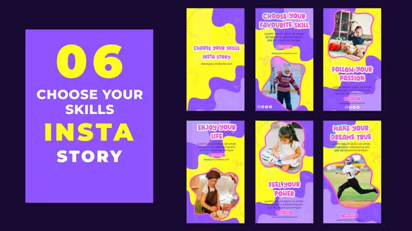 Videohive Choose Skills Enjoy Life Instagram Story 39216881 1 Videohive Choose Skills Enjoy Life Instagram Story 39216881