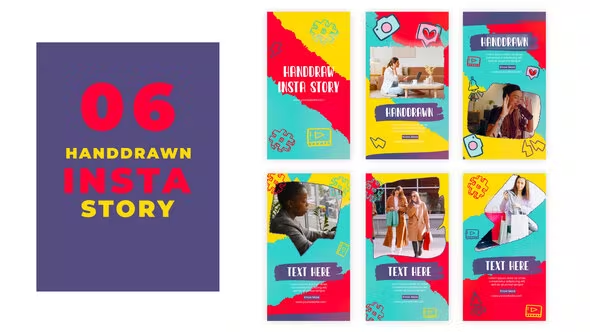 Videohive Hand Drawn Instagram Story Template 39215529 1 Videohive Hand Drawn Instagram Story Template 39215529