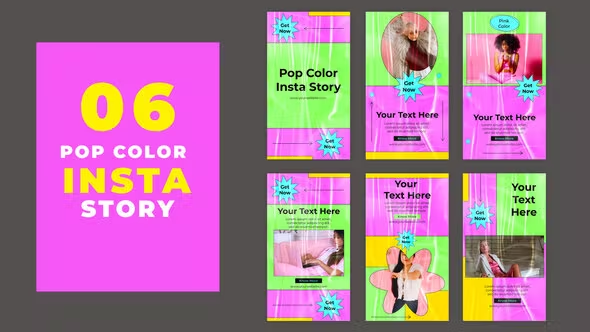 Videohive Pop Color Fashion Instagram Stories Pack 39215549 1 Videohive Pop Color Fashion Instagram Stories Pack 39215549