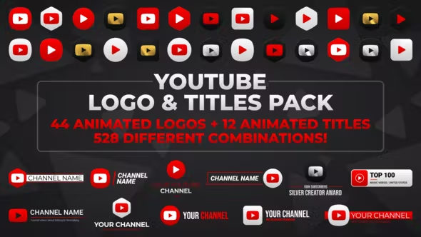 Videohive Youtube Logo And Title Pack 35996563 1 Videohive Youtube Logo And Title Pack 35996563