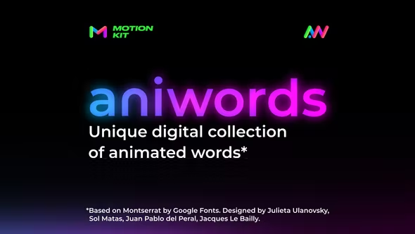 Videohive - Aniwords — Animated Words - 38288498 1 Videohive - Aniwords — Animated Words - 38288498