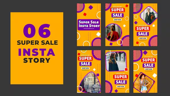 Videohive Biggest Super Sale Instagram Stories Template 39216259