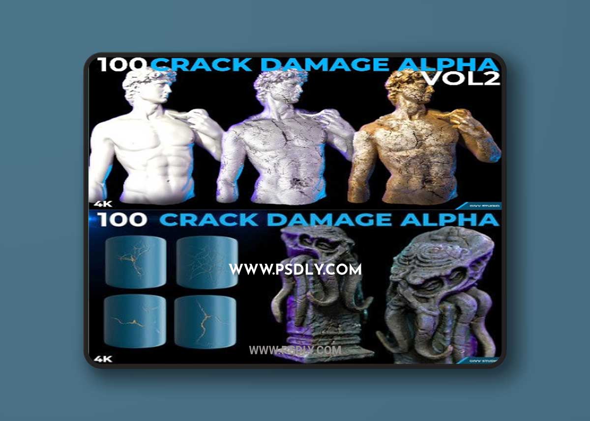 100 Crack Damage Alpha Vol 2 1 100 Crack Damage Alpha Vol 2