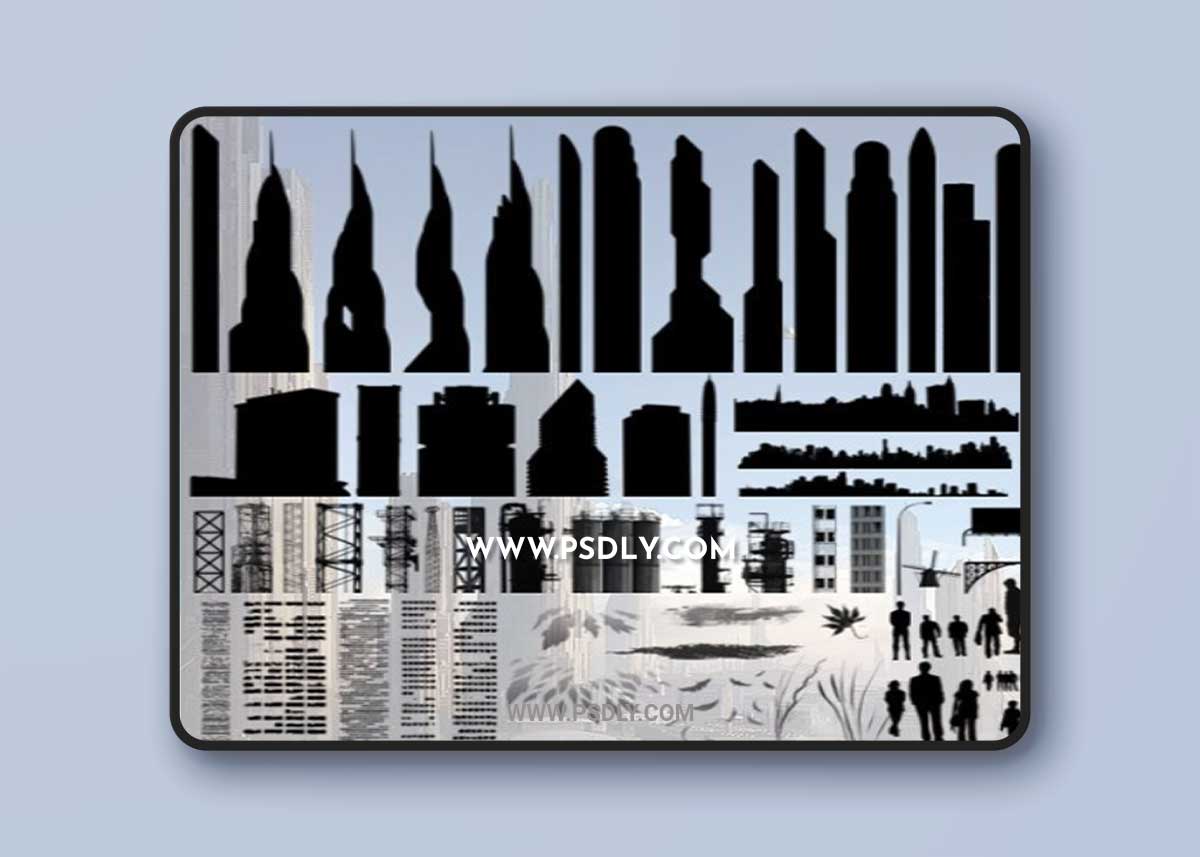 150+ Speed Painting Brushes Pack for Photoshop 1 150+ Speed Painting Brushes Pack for Photoshop