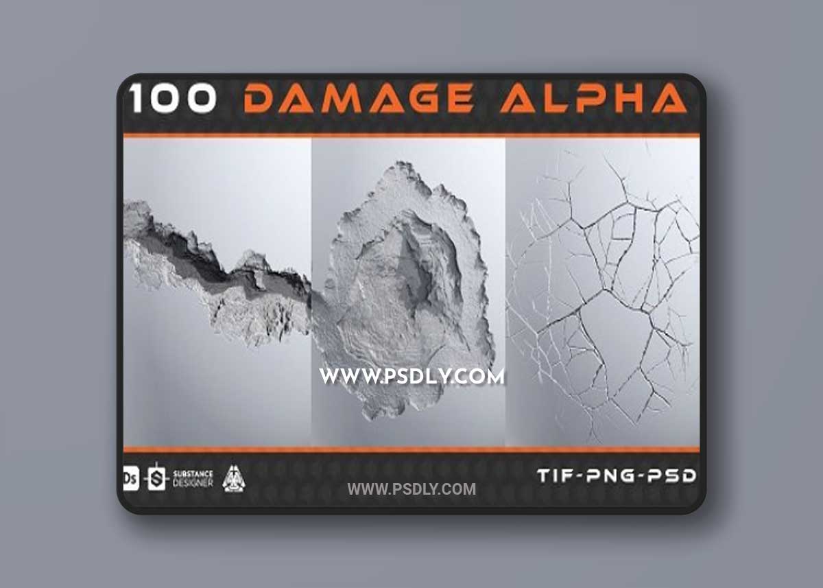 Artstation - 100 Damage Alpha vol 01 1 Artstation - 100 Damage Alpha vol 01