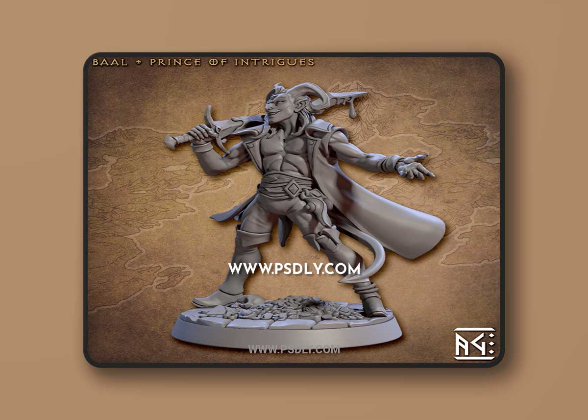 Baal the Prince of Intrigues 3D Print 1 Baal the Prince of Intrigues 3D Print
