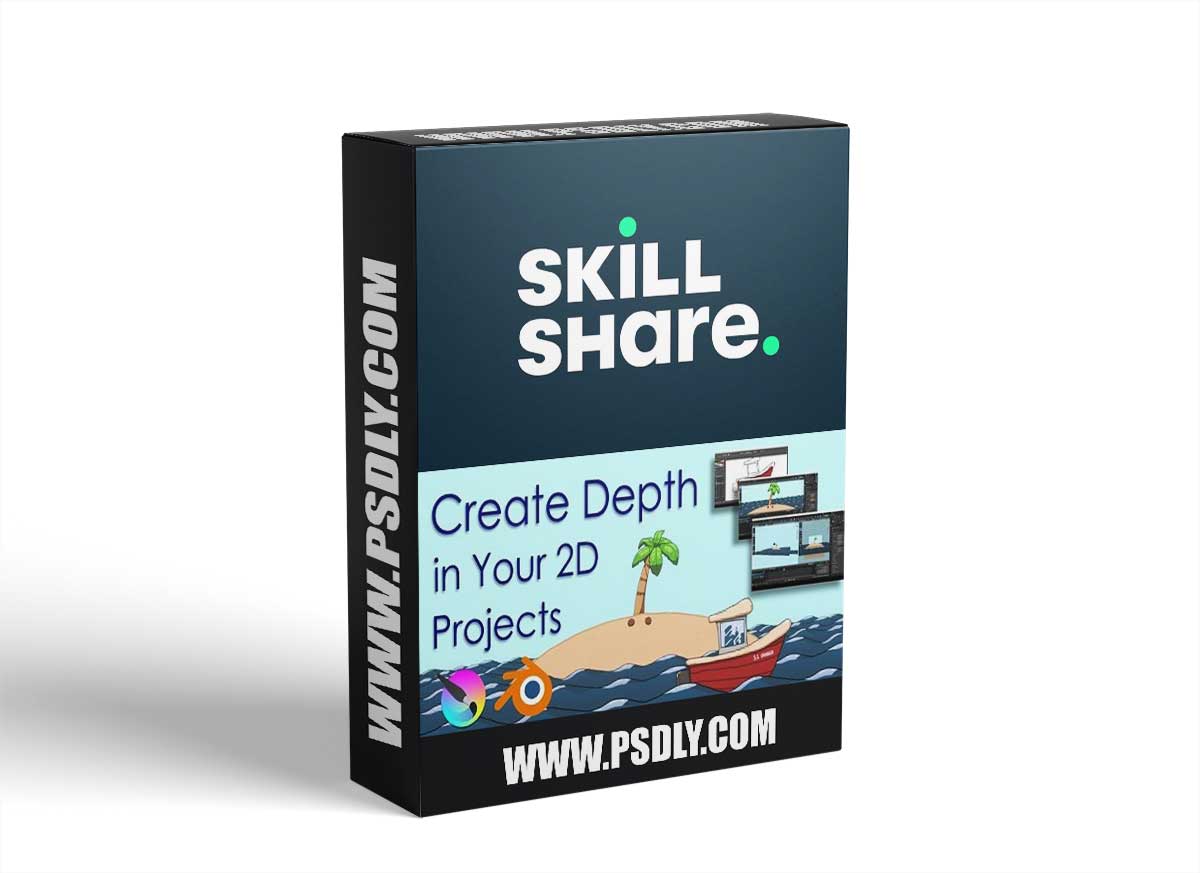 Create Depth in Your 2D Projects Using Krita and Blender 1 Create Depth in Your 2D Projects Using Krita and Blender