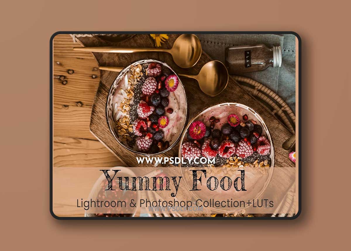 CreativeMarket - 8 Yummy Food Lightroom Presets 8451534 1 CreativeMarket - 8 Yummy Food Lightroom Presets 8451534