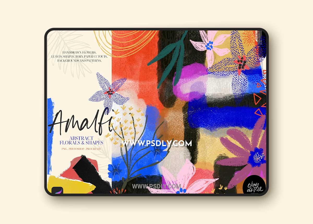 CreativeMarket - Amalfi: Abstract Floral & Shapes 6114865 1 CreativeMarket - Amalfi: Abstract Floral & Shapes 6114865