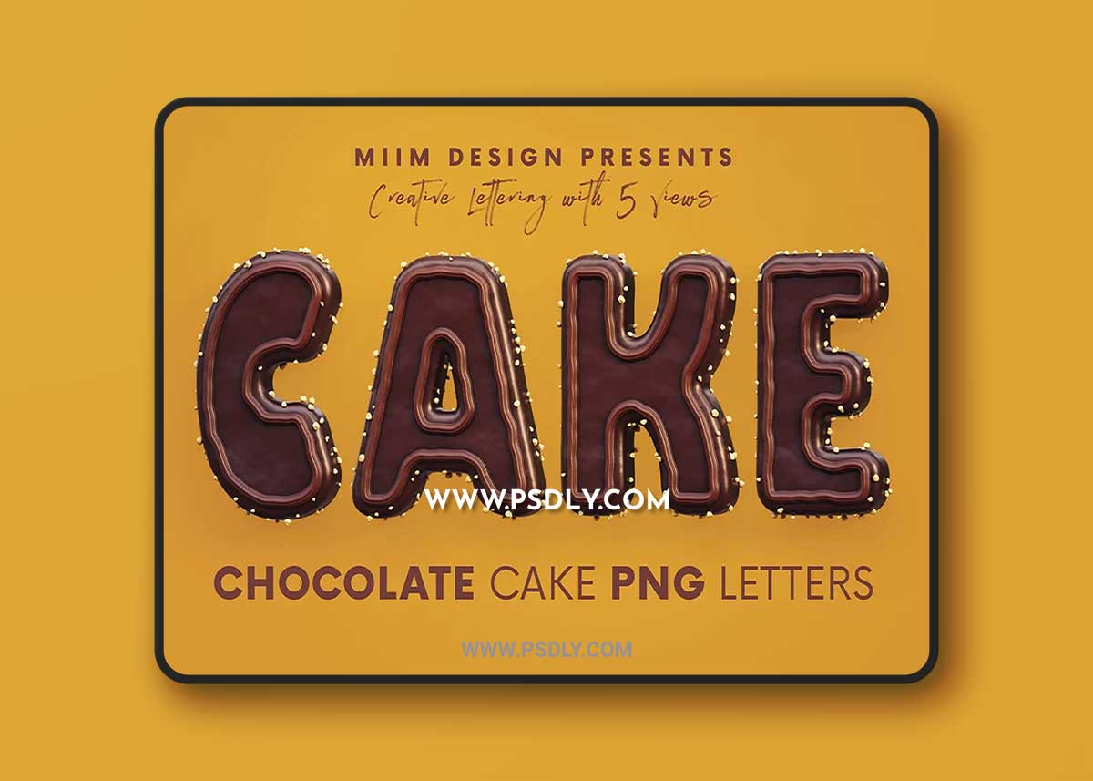 CreativeMarket - Chocolate Cake - 3D Lettering 7545678 1 CreativeMarket - Chocolate Cake - 3D Lettering 7545678