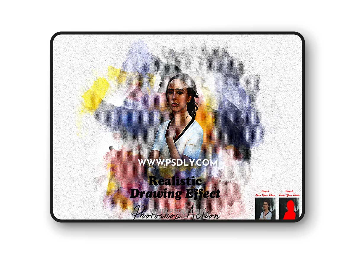 CreativeMarket - Realistic Drawing Effect PS Action 10192690 1 CreativeMarket - Realistic Drawing Effect PS Action 10192690
