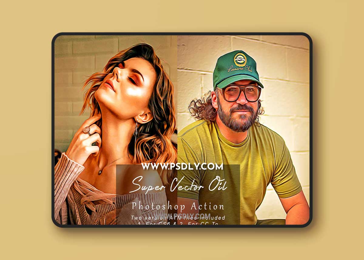 CreativeMarket - Super Vector Oil Photoshop Action 8457664 1 CreativeMarket - Super Vector Oil Photoshop Action 8457664