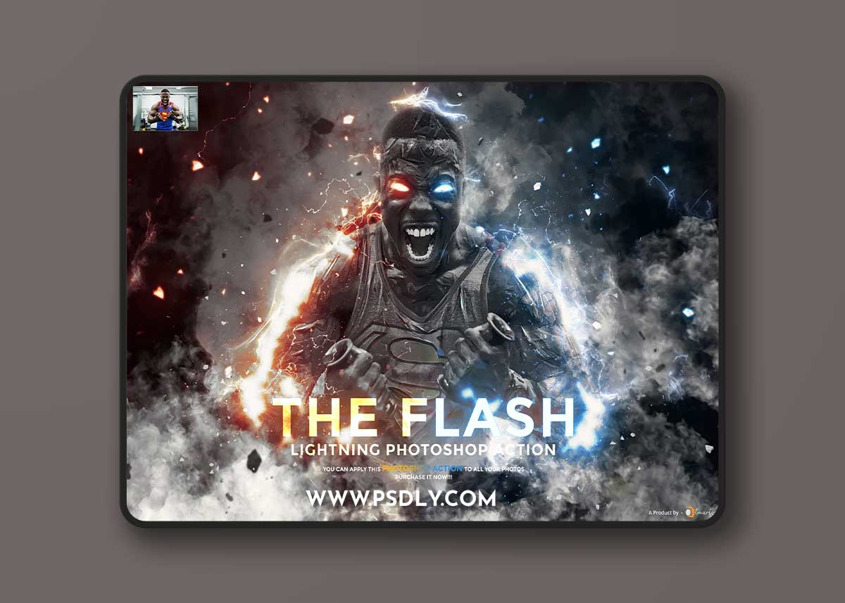 CreativeMarket - The Flash – Lightning Photoshop Action 7276446 1 CreativeMarket - The Flash – Lightning Photoshop Action 7276446