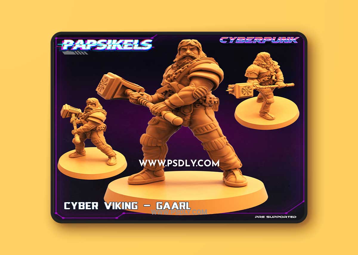 Cyber Viking – Gaarl 3D Print 1 Cyber Viking – Gaarl 3D Print