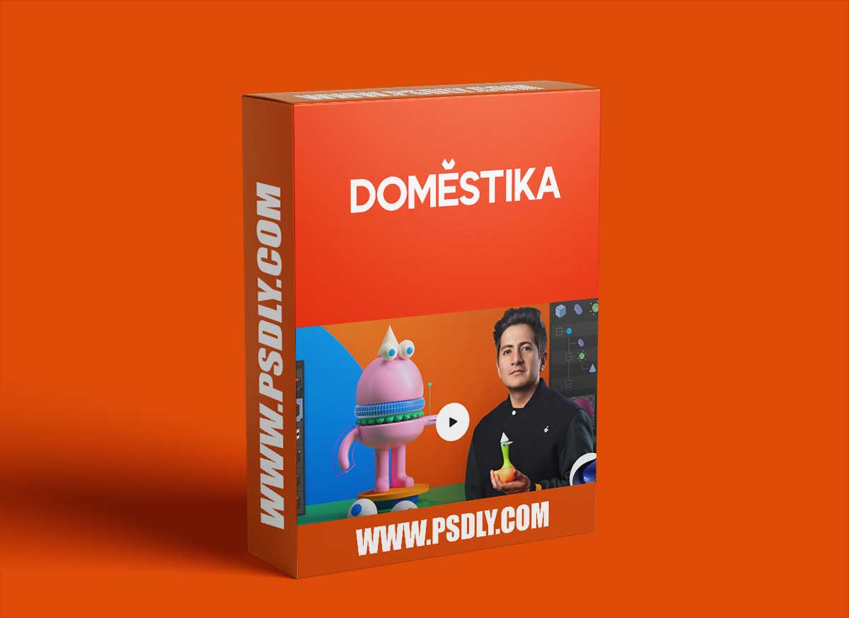 Domestika - Cinema 4D for Character Creation 1 Domestika - Cinema 4D for Character Creation