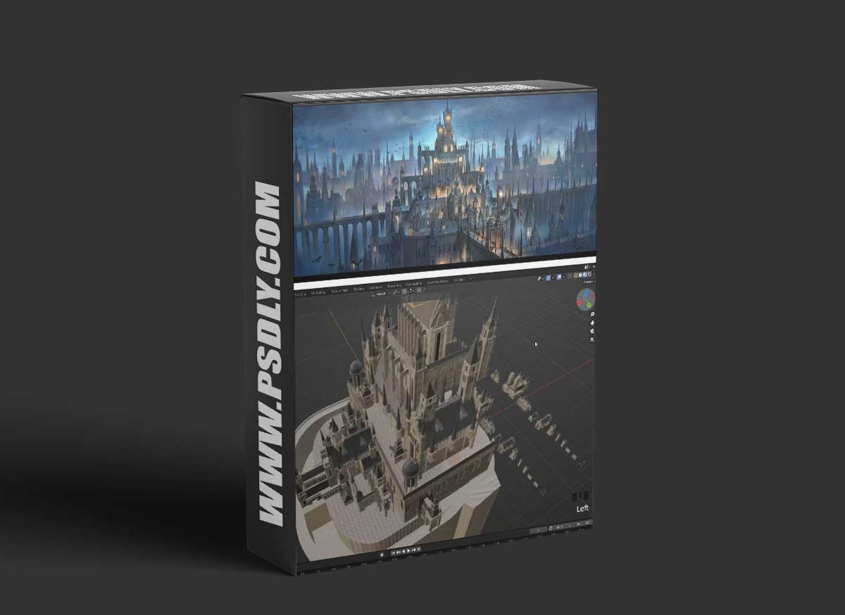 Environment Concept Art Course In Blender And Photoshop For Beginners 1 Environment Concept Art Course In Blender And Photoshop For Beginners