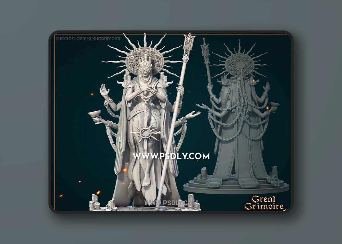 Milady of Grace 3D Print 3D Model 1 Milady of Grace 3D Print 3D Model